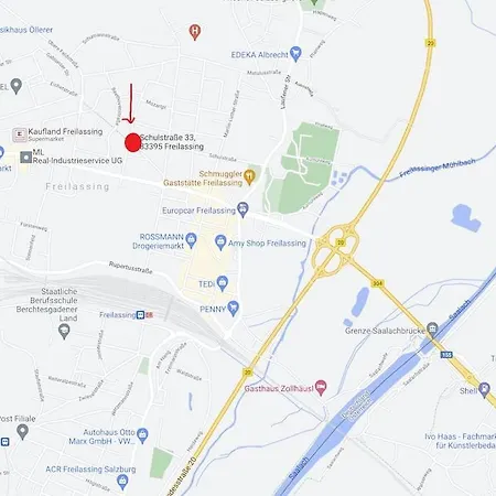 1og Links 70m2 Grosse 2-zimmer City Naehe Salzburg *