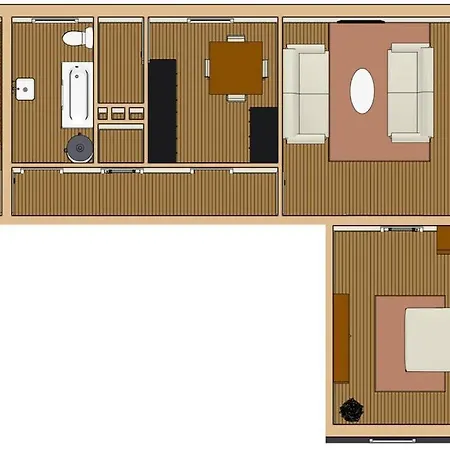 Apartmán 1og Links 70m2 Grosse 2-zimmer City Naehe Salzburg